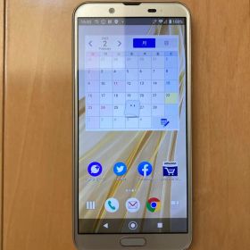 美品 SIMフリー AQUOS SH-01L docomo シャンパンゴールド