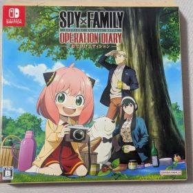 超美品SWITCH限定版 SPY×FAMILY OPERATION DIARY