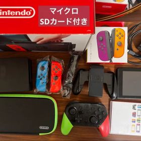 Nintendo Switch プロコン キャリングケース マイクロSDカード