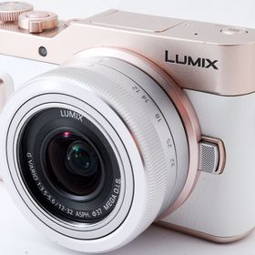 パナソニック ミラーレス Panasonic LUMIX DC-GF10 レンズキット ホワイト 中古 Wi-Fi搭載 スマホに送れる メモリーカード付き 届いてす