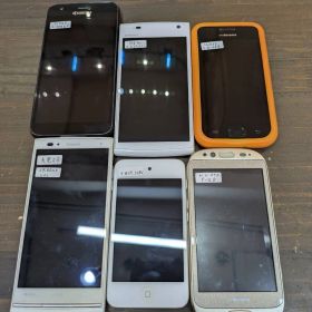 【まとめ売り】スマホ等6台セット 404KC KYL21 SC-02B F-12D iPod touch URBANO