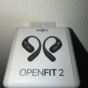 【新品未開封】SHOKZ OpenFit 2 ブラック ワイヤレスイヤホン