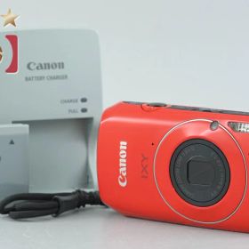 【中古】Canon キヤノン IXY 30S レッド コンパクトデジタルカメラ