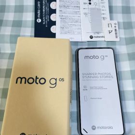 Motorola moto g05 本体 新品
