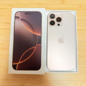 iPhone 16 Pro Max デザートチタニウム 1TB SIMフリー