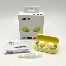 【美品】SONY WF-C510 イエロー ワイヤレスイヤホン マルチポイント