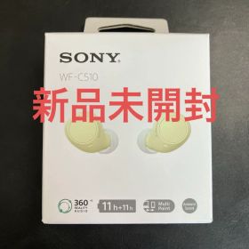 新品未開封 SONY WF-C510 ワイヤレスイヤホン イエロー