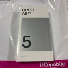 【新品未使用】OPPO A5 5G 128GB グリーン SIMフリー