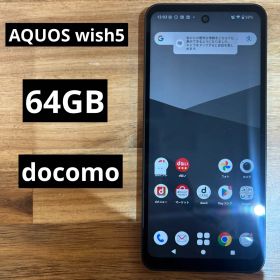 C1109 ジャンクdocomo SIMフリー AQUOS wish5