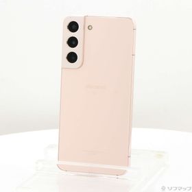 (中古)SAMSUNG Galaxy S22 256GB ピンクゴールド SC-51C docomo SIMフリー(262-ud)