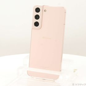 (中古)SAMSUNG Galaxy S22 256GB ピンクゴールド SC-51C docomo SIMフリー(269-ud)