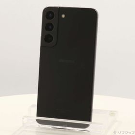(中古)SAMSUNG Galaxy S22 256GB ファントムブラック SC-51C docomo SIMフリー(377-ud)
