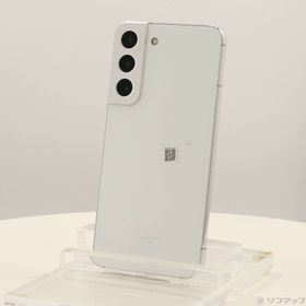 (中古)GALAXY Galaxy S22 256GB ファントムホワイト SCG13 au SIMフリー(269-ud)