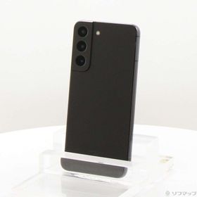 (中古)SAMSUNG Galaxy S22 256GB ファントムブラック SCG13 au SIMフリー(276-ud)