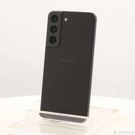 (中古)SAMSUNG Galaxy S22 256GB ファントムブラック SC-51C docomo SIMフリー(269-ud)