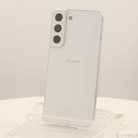 (中古)SAMSUNG GALAXY S22 256GB ファントムホワイト SC-51C docomo SIMフリー(258-ud)