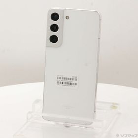 (中古)GALAXY Galaxy S22 256GB ファントムホワイト SCG13 au SIMフリー(196-ud)