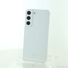 (中古)GALAXY Galaxy S22 256GB ファントムホワイト SCG13 au SIMフリー(269-ud)