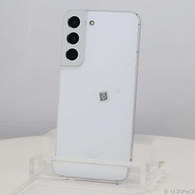 (中古)GALAXY Galaxy S22 256GB ファントムホワイト SCG13 au SIMフリー(269-ud)