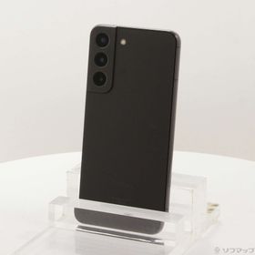 (中古)SAMSUNG Galaxy S22 256GB ファントムブラック SCG13 au SIMフリー(269-ud)