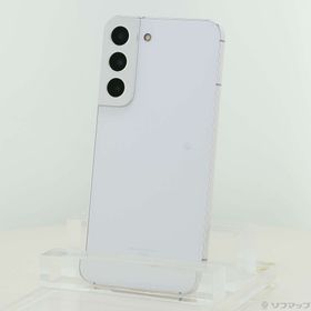 (中古)GALAXY Galaxy S22 256GB ファントムホワイト SCG13 au SIMフリー(305-ud)
