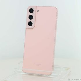 (中古)SAMSUNG Galaxy S22 256GB ピンクゴールド SCG13 au SIMフリー(258-ud)