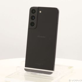 (中古)SAMSUNG Galaxy S22 256GB ファントムブラック SC-51C docomo SIMフリー(276-ud)