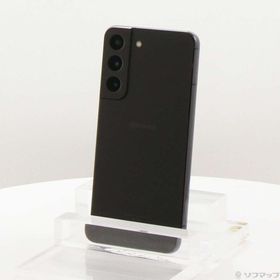 (中古)SAMSUNG Galaxy S22 256GB ファントムブラック SC-51C docomo SIMフリー(258-ud)