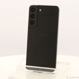 (中古)SAMSUNG Galaxy S22 256GB ファントムブラック SC-51C docomo SIMフリー(377-ud)