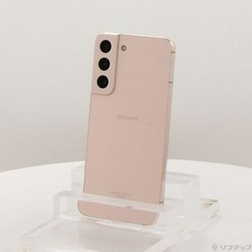 (中古)SAMSUNG Galaxy S22 256GB ピンクゴールド SC-51C docomo SIMフリー(262-ud)