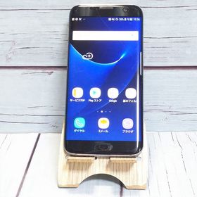 au Galaxy S7 edge SCV33 ブラックオニキス [訳あり] 527