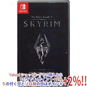 【中古】【ゆうパケット対応】The Elder Scrolls V： Skyrim Nintendo Switch カバーいたみ