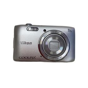 Nikon◆デジタルカメラ COOLPIX S3600 [クリスタルシルバー]//