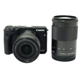 Canon ミラーレス一眼レフ ダブルズームキット EOS M3 ABランク 81