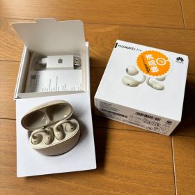 HUAWEI FreeClip 本体 ワイヤレスイヤホン ベージュ