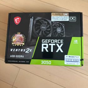 MSI GeForce RTX 3050 VENTUS 2X 6G OC