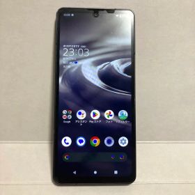 AQUOS sense6 128G ブラック スマートフォン本体 ジャンク