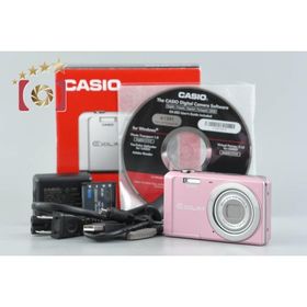 【中古】CASIO カシオ EXILIM EX-ZS5 ピンク コンパクトデジタルカメラ 元箱付き