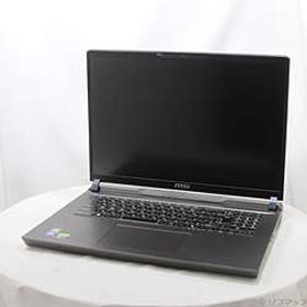 〔展示品〕 Vector 17 HX AI A2XW Vector-17-HX-AI-A2XWHG-6359JP コスモスグレイ ［Core-Ultra-9-275HX／64GB／SSD1TB／GeForce RTX 5070Ti(12GB)／17インチワイド／Windows11 Pro］〔展示品〕 Vector 17 HX AI A2XW Vector-17-HX-AI-A2XWHG-6359JP コスモスグレイ ［Core-Ultra-9-275HX／64GB／SSD1TB／GeForce RTX 5070Ti(12GB)／17インチワイド／Windows11 Pro］