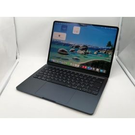 【中古】Apple MacBook Air 13インチ (M4,2025) M4(CPU:10C/GPU:8C) 16GB/256GB ミッドナイト MW123J/A【博多】保証期間1ヶ月【ランクA】