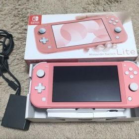Nintendo Switch Lite コーラル 本体 充電器付き 箱あり