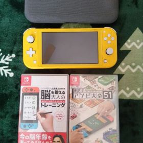 Nintendo Switch Lite イエロー + ゲームソフト2本