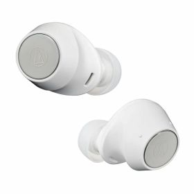 オーディオテクニカ ATH-CKS30TW WH ワイヤレスイヤホン bluetooth 【完全ワイヤレスイヤホン/重低音 / IP55 防水防塵規格/マルチポイント対応/小型軽量 / 最大約20時間再生 / アプリ対応/ヒアスルー/低遅延モード】 AT