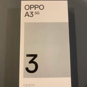 OPPO A3 5G 本体 パープル