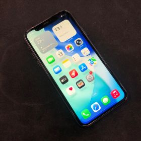 【訳あり品】iPhone 11 SoftbankSIMロック解除済 64GB ブラック 利用制限△【保証なし】