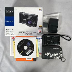 【管2605-543】SONY ソニー サイバーショット DSC-HX5V ブラック コンパクトデジタルカメラ 付属品あり 現状渡し 動作未確認