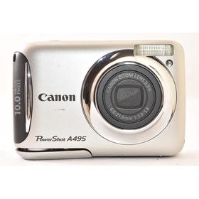 Canon キャノン PowerShot A495 シルバー コンパクトデジタルカメラ J2512005