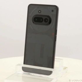 【中古】Nothing（ナッシング） Phone (3a) 128GB ブラック A10400154 SIMフリー 【262-ud】