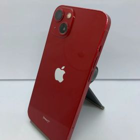 【中古・フレームキズ有・画面キズ有・バッテリー劣化】iPhone 13 128GB レッド SIMロック無し