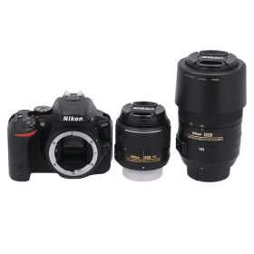 Nikon デジタル一眼 ダブルズームキット D5500 ﾀﾞﾌﾞﾙｽﾞｰﾑｷｯﾄ Bランク 62